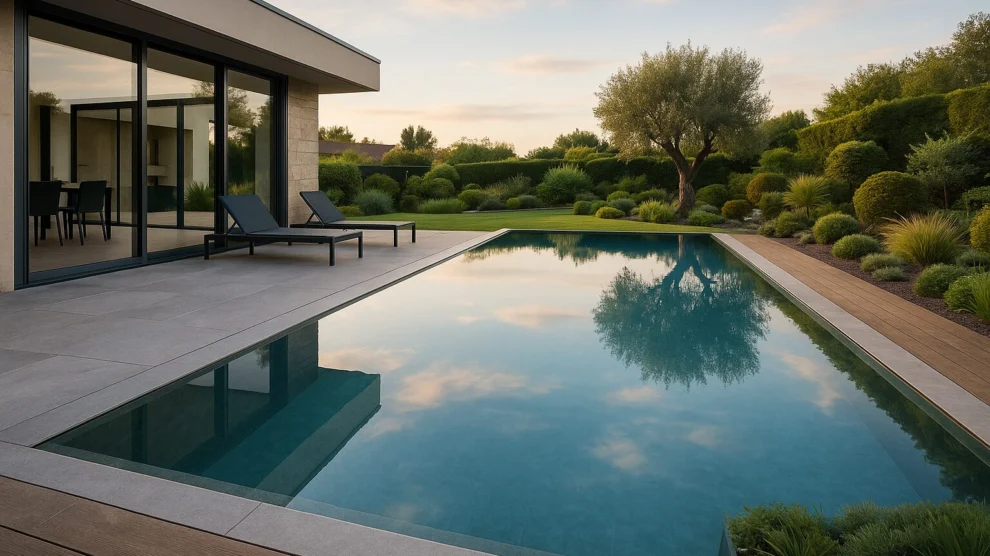 Piscine miroir à débordement - europiscine 1 7c0bc597 77fc 435e b45f 8c706210082a